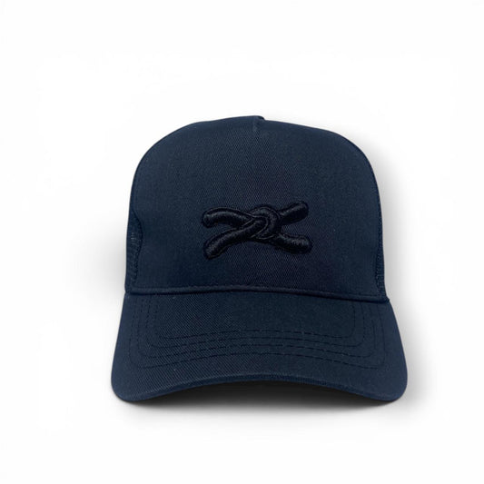 Black Trucker Cap