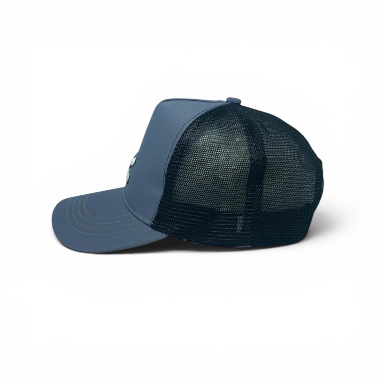 Grey / Black Trucker Cap