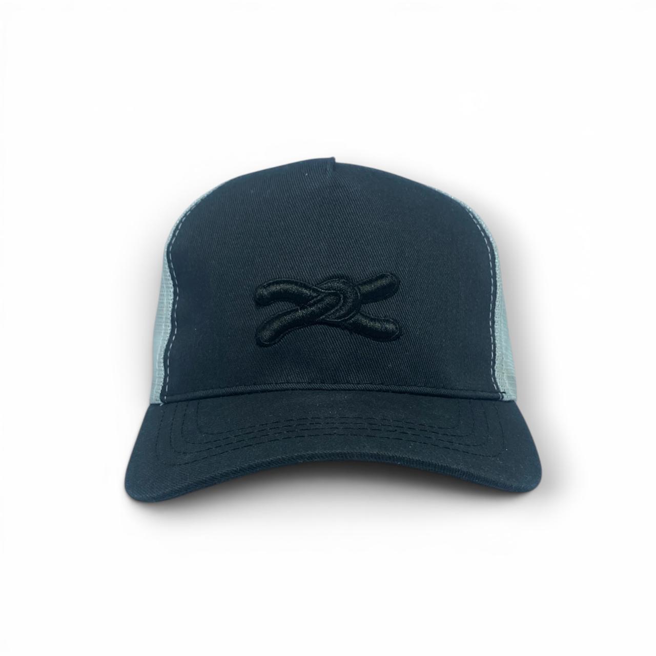 Black / White Trucker Cap
