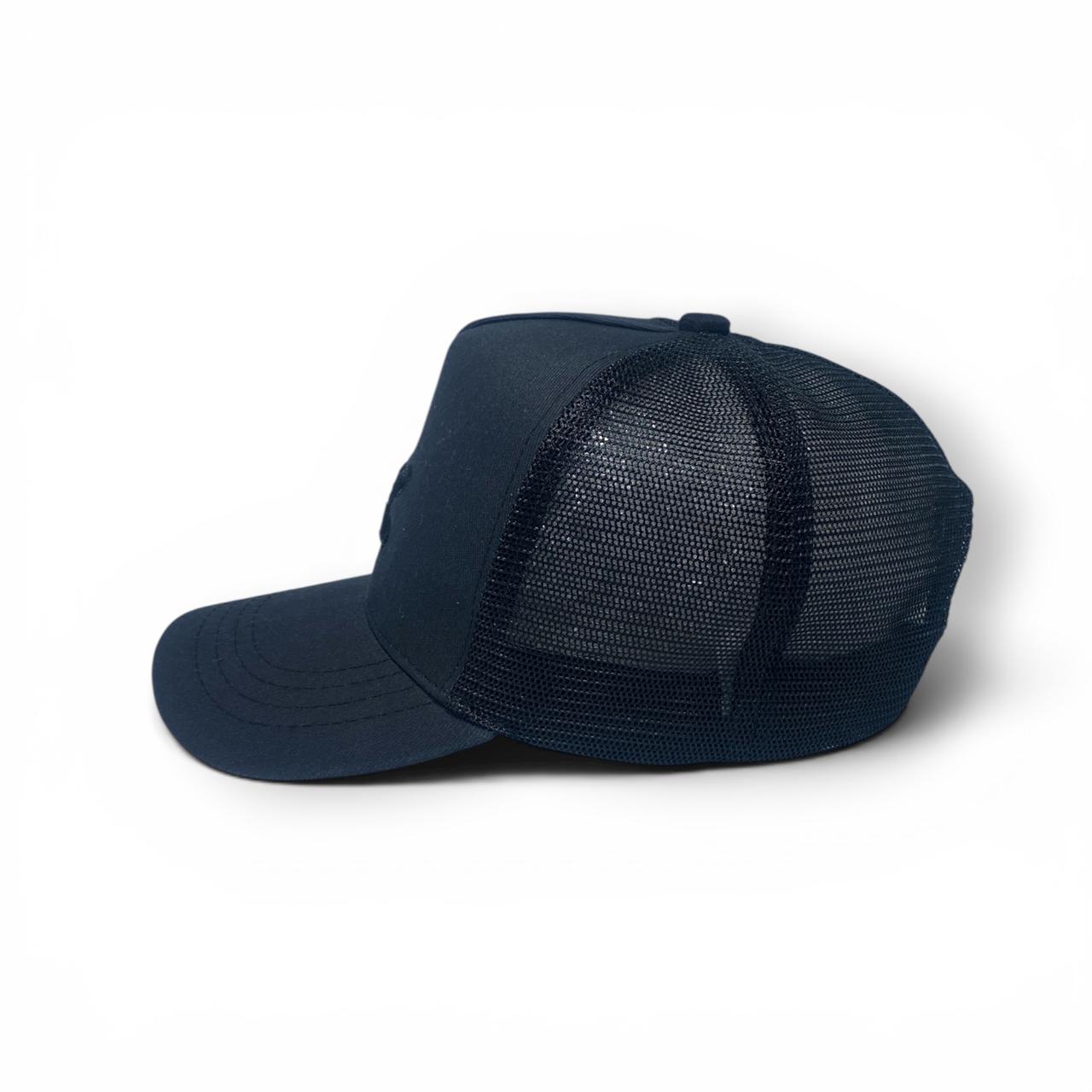 Black Trucker Cap