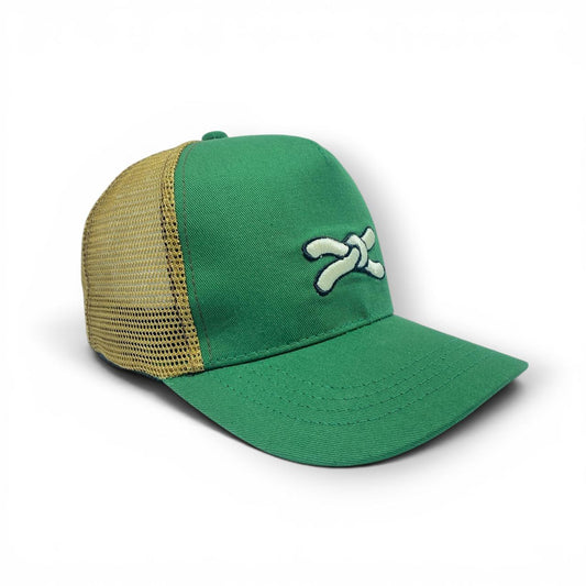 Green / Tan Trucker Cap