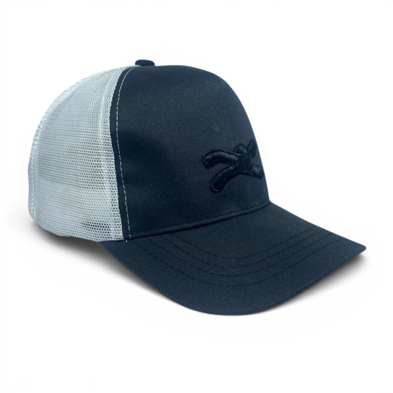 Black / White Trucker Cap